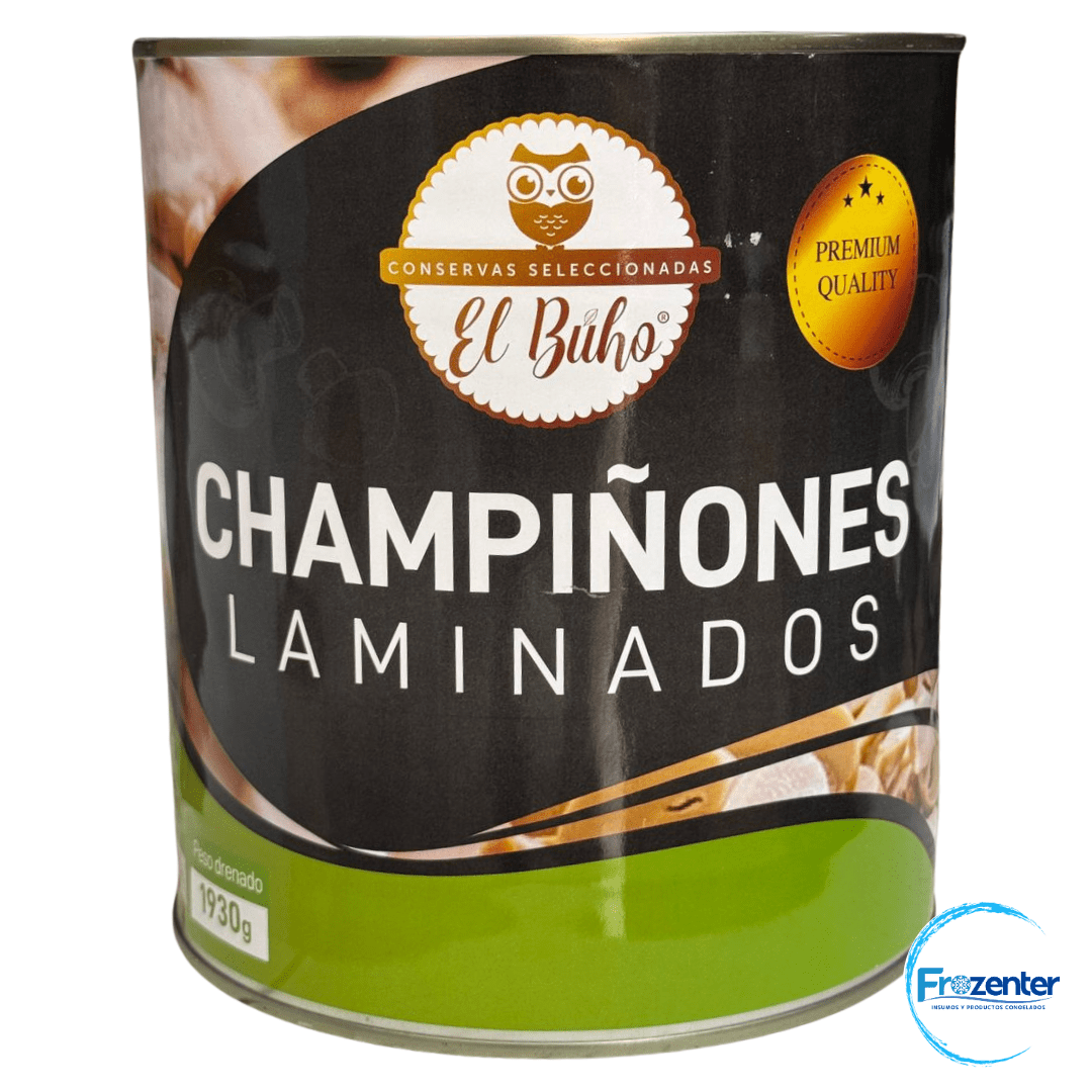 Champiñoón Laminado Premium 2.84 kg Buho1