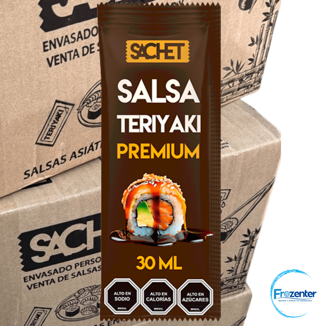 SACHET Teriyaki Premium Caja x 250 Unidades1