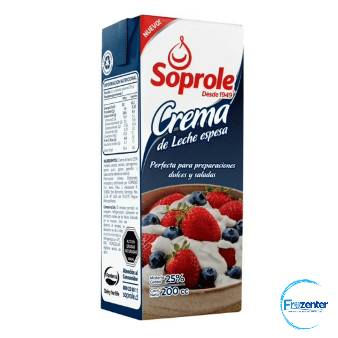 Crema De Leche Soprole 200gr1