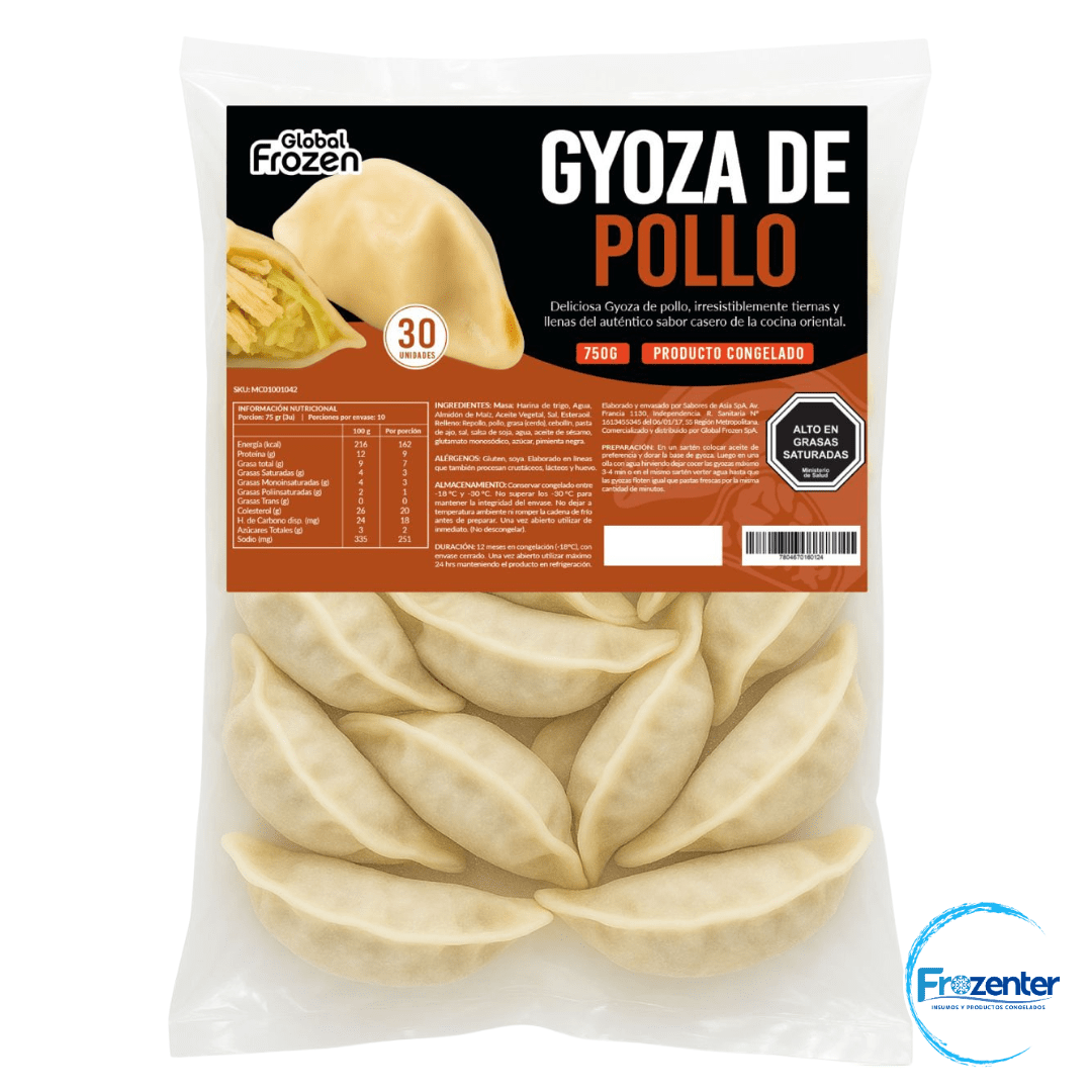 Gyoza de Pollo 30 und GF1