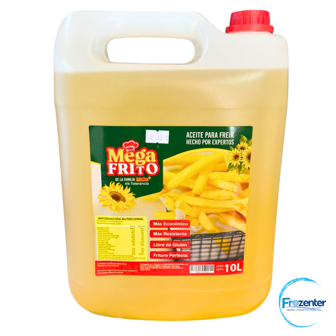 Aceite 10 lts Mega Frito1