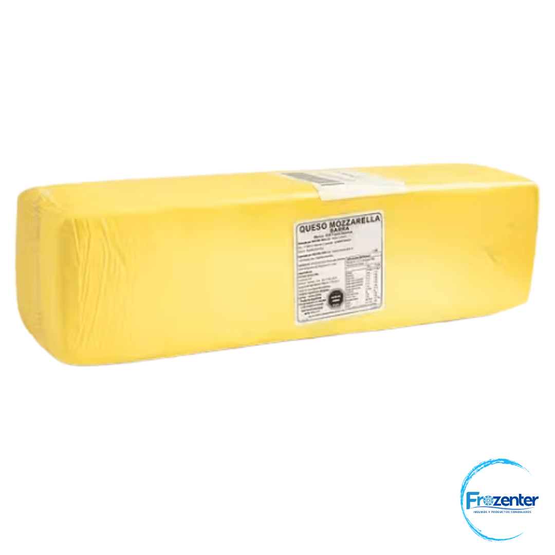 Queso Mozzarella Barra 3,5kg aprox Molfino1