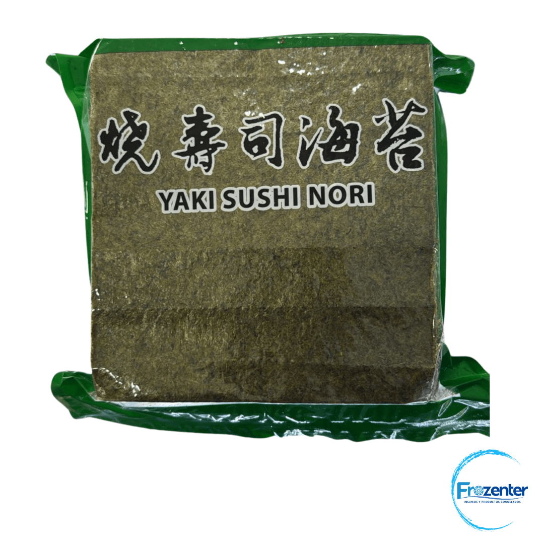 Nori Yaki Sushi Green 100 hojas1