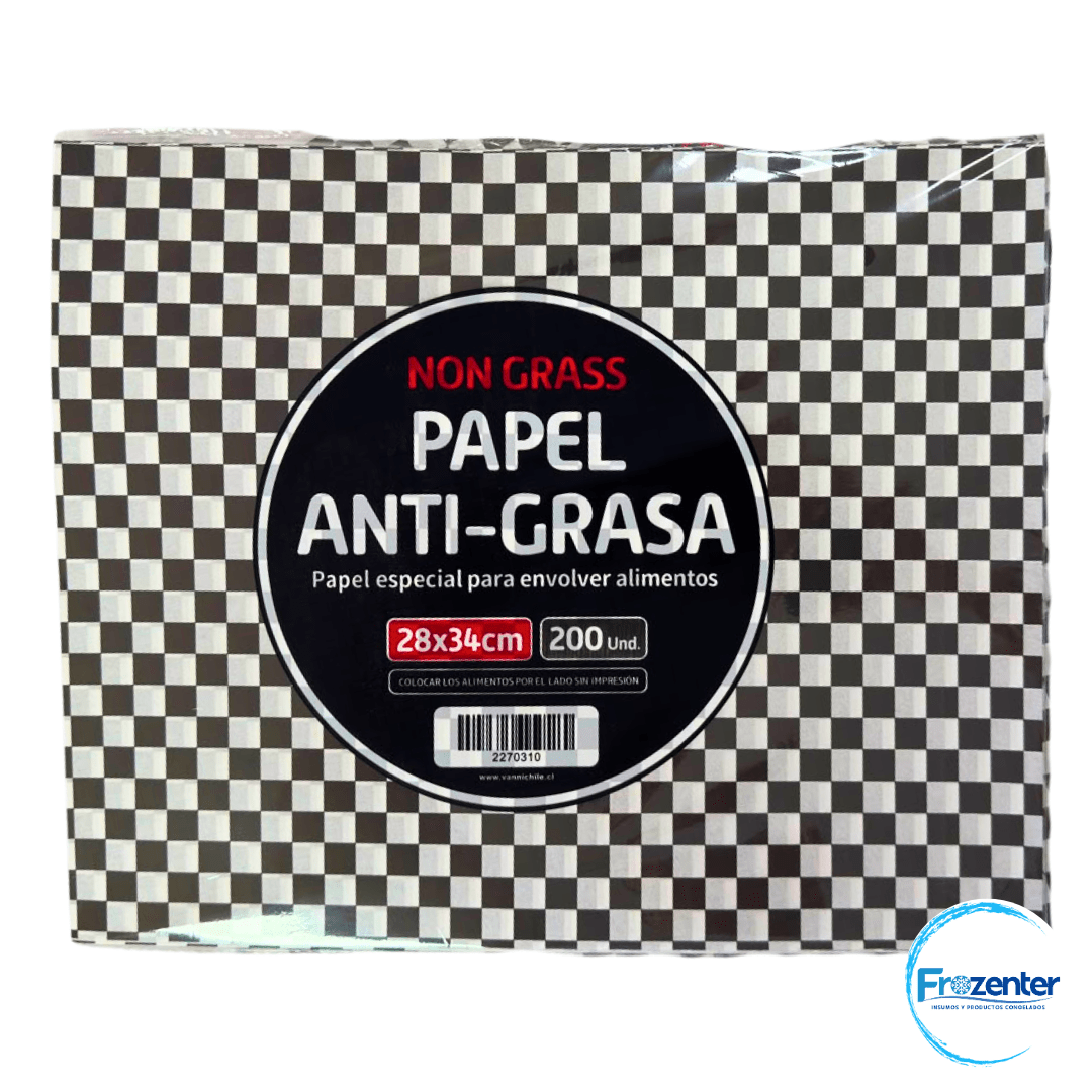 Papel Antigrasa 28x34 200und1