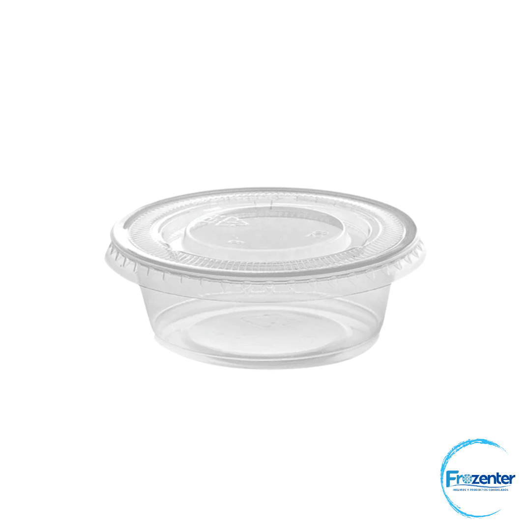 Pocillo + Tapa 1.5 oz 100 und.1