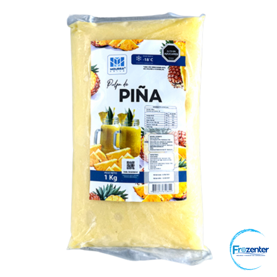 Pulpa de Piña 1 kg Mourra1