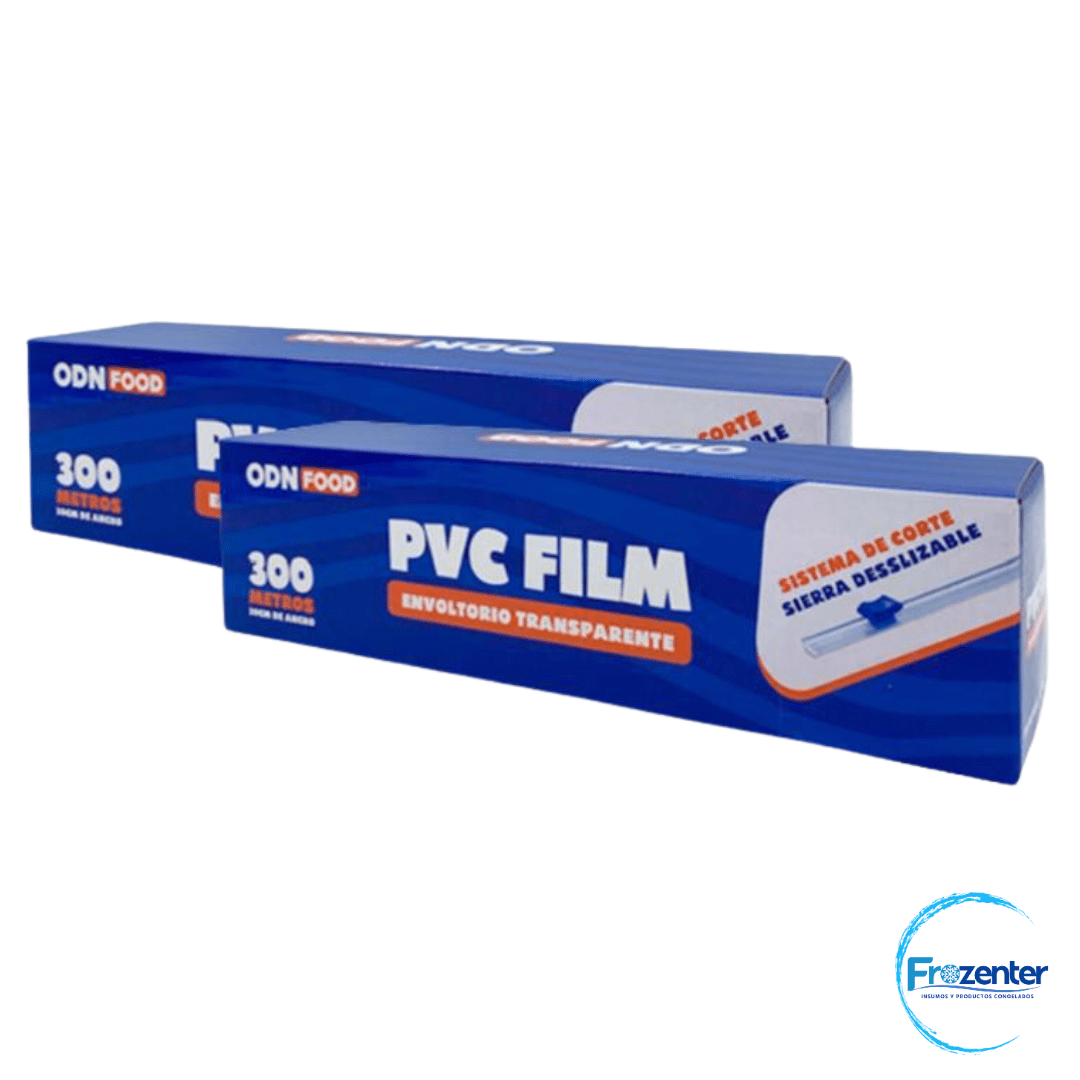 Film Plástico pvc con sistema de corte 300mt1