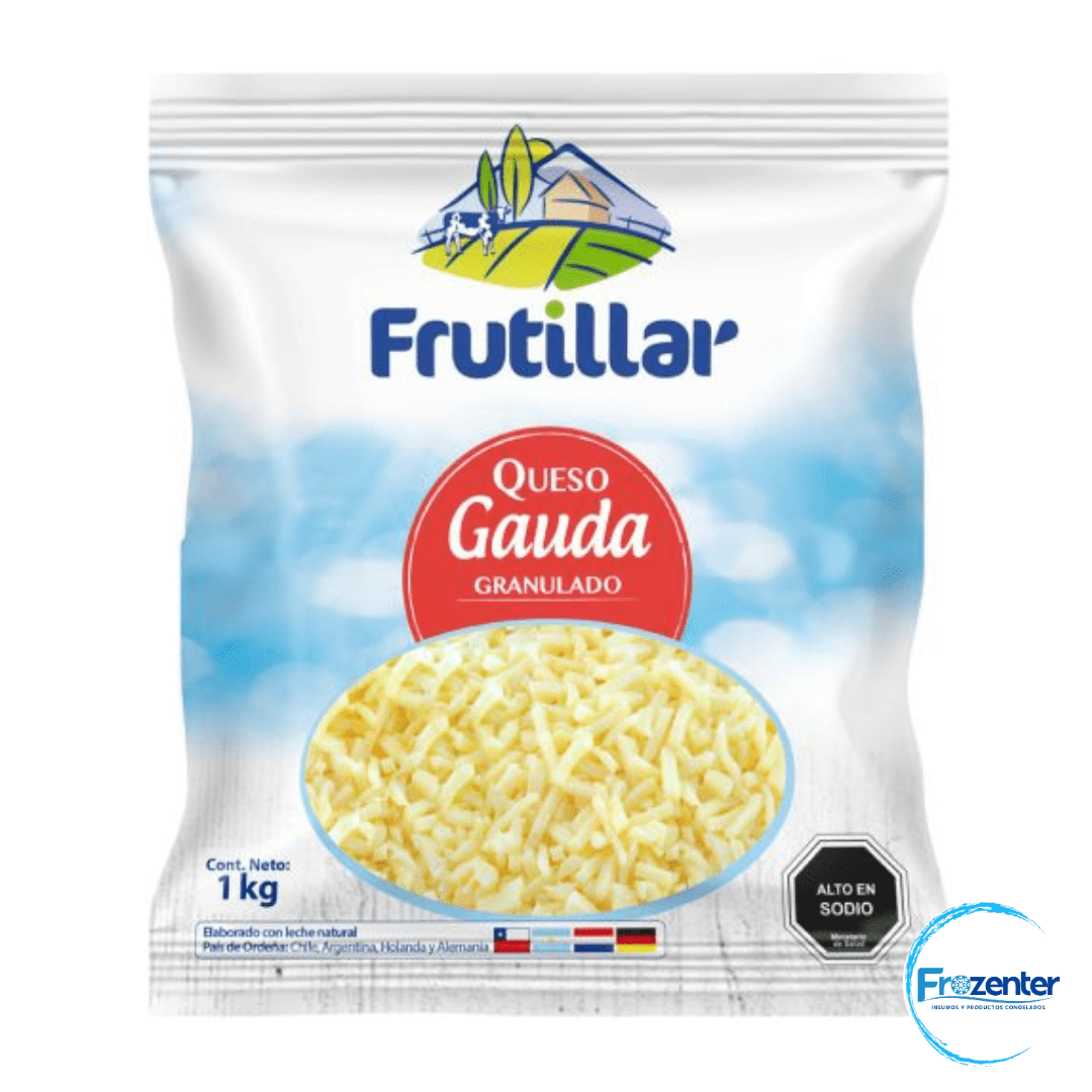 Queso Gauda Granulado 1kg Frutillar1