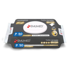 TOALLAS HUMEDAS ADULTO EMUMED PREMIUM 50 UNIDADES 
