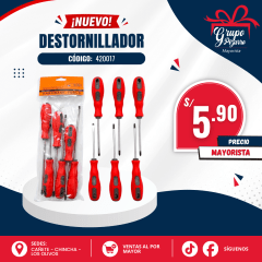 SET  DE DESTORNILLADOR  6PCS