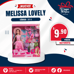 MUÑECA MELISA LOVELY