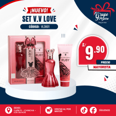 SET DE FRAGANCIA VV-LOVE