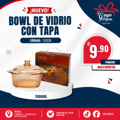 TAPA VIDRIO