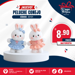 PELUCHE CONEJO