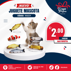 JUGUETE MASCOTA
