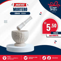 MORTERO BLANCO