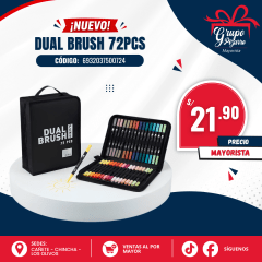 MARCADOR ESTUCHE X72 PCS