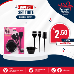 SET TEÑIR CABELLO