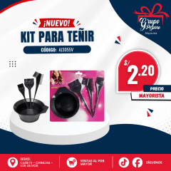 SET DE TEÑIR CABELLO