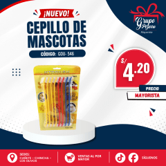 CEPILLO MASCOTA X8