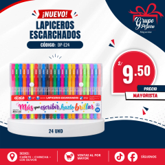 LAPICERO ESCARCHADO X24 DIALE