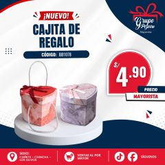 CAJA REGALO CORAZON