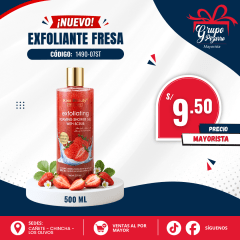 EXFOLIANTE FRESA