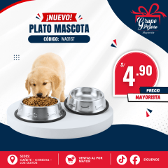 PLATO PARA MASCOTA