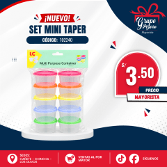 SET MINI TAPER 102240