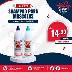 SHAMPOO ROKI PARA PERROS Y GATO