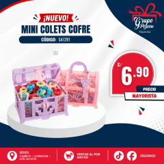MINI COLETS EN COFRE