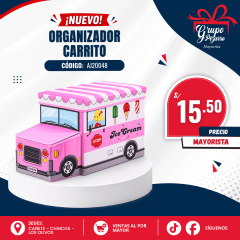 PUFF CARRITO CON PUNTA