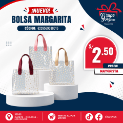BOLSO MARGARITAS ASA PV