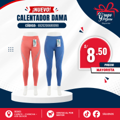 PANTALON CALENTADOR DE DAMA