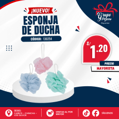 ESPONJA DE BAÑO