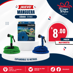 MANGUERA VERDE MAGIC HOSE