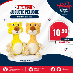 PELUCHE OSO PITAS JALADOR