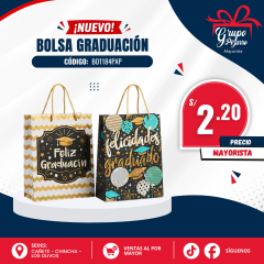 BOLSA DE REGALO GRADUACION L