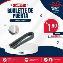 BURLETTE  PUERTA