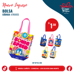 BOLSA PLASTIFICADA LICENCIA SONIC