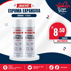 ESPUMA EXPANSIVA MR WHITE