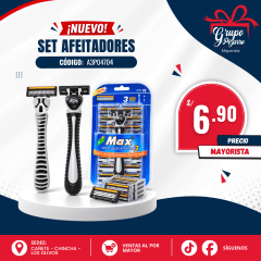SET DE AFEITADORES