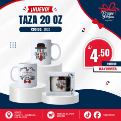 TAZA P/ PAPA 20OZ