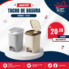 TACHO DE BASURA CLIK