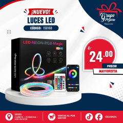 CABLE LED COLORES