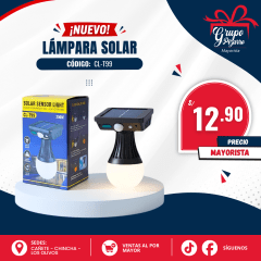 LUZ SOLAR EMERGENCIA