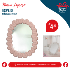 ESPEJO TOCADOR ONDAS