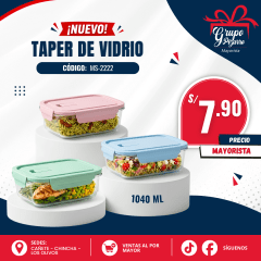 TAPER VIDRIO MS-2222