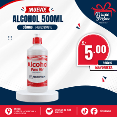 ALCOHOL 96° C/G - 500ML
