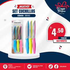 SET DE CUCHILLO  X6